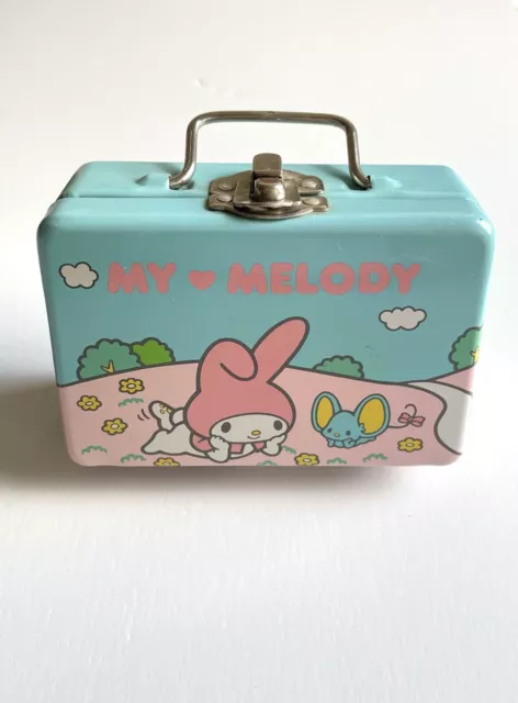 Vintage Anni 80❗️Mini Valigetta In Lata My Melody - 1976 SANRIO - Made In Japan