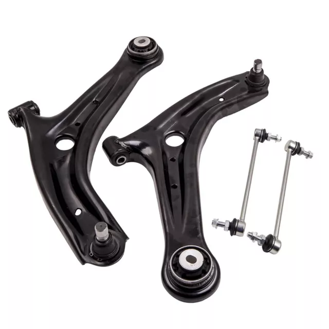 Front Lower Suspension Wishbone Control Arms & Links Kit for Ford FIESTA MK7