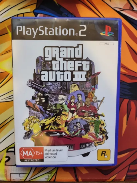 GRAND THEFT AUTO III (PAL) - FRONT