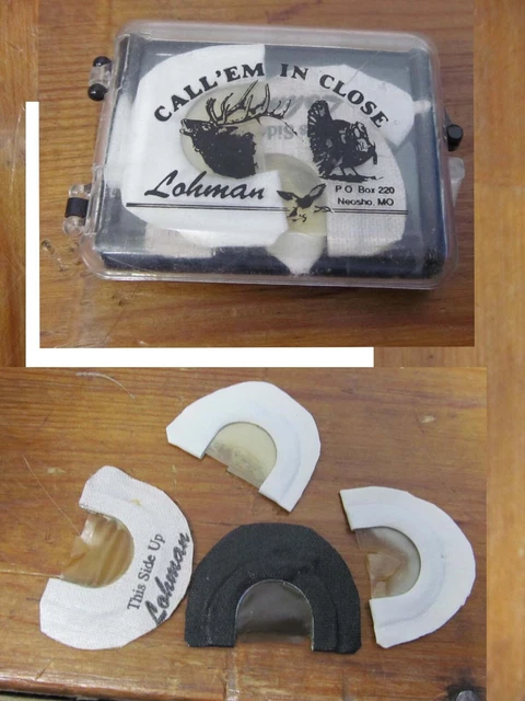 Lohman Game Call Diaphragm's Turkey Call Elk