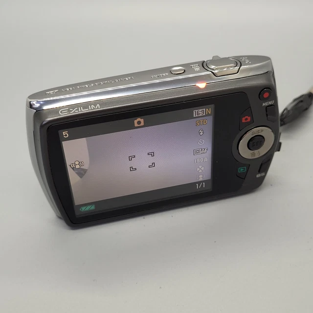 Casio Exilim EX-Z350 12,1 megapixel fotocamera digitale compatta argento testato 6
