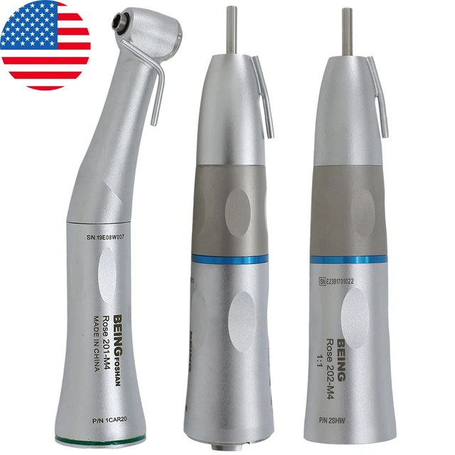 COXO Dental 20:1 Implant Contra Angle Surgical Straight Handpiece Fiber Optic
