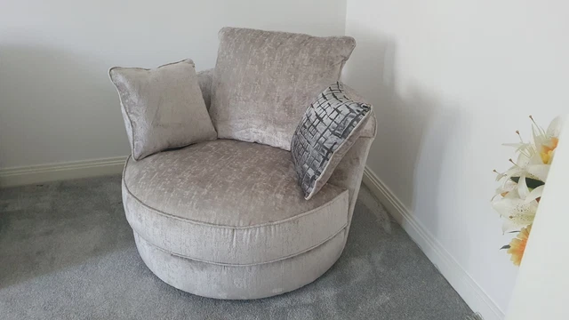Corner sofa with online matching swivel chair