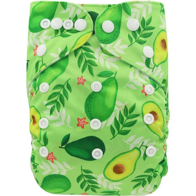 Cloth Diaper Baby Adjustable Cover Soft Suede Washable Nappy Reusable Waterproof 5