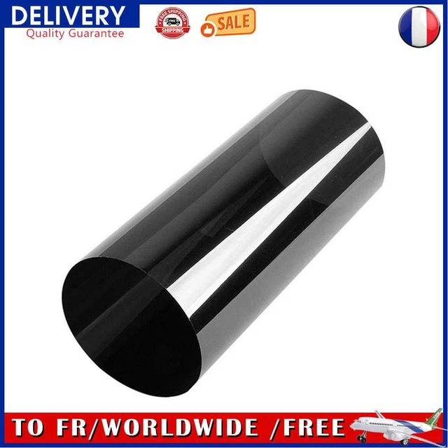 20x150cm Black Car Window Tint Film 5% Summer Auto Window Glass Solar Protection