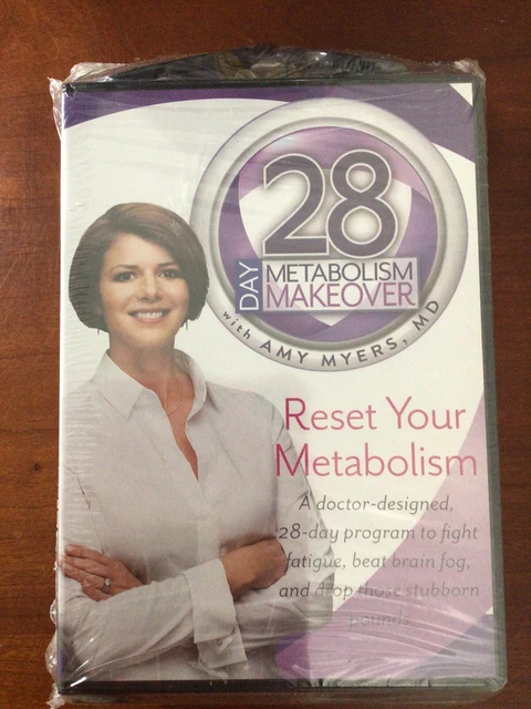 Dr. Amy Myers: 2 libros y 2 DVD 28 días paquete de cambio de imagen del metabolismo: Thyroid Connec