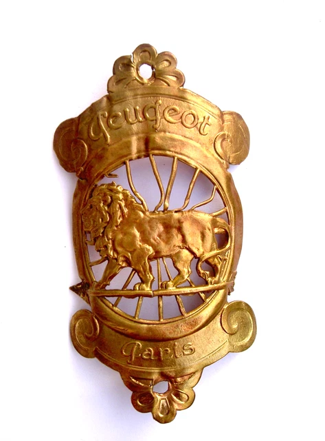 Plaque De Vélo Ancienne MERICANT En Laiton - Badge Vintage Pour Peugeot, BSA - Avant 1900