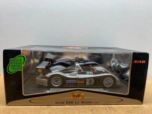 MAISTO AUDI R8R Le Mans 1999 1/18 En Boite E7 EUR 35,00 - PicClick FR