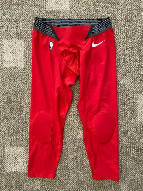 New Nike Pro NBA Zonal Strength Compression Pants Basketball Gold Retail  $120 XL