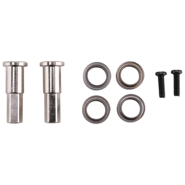 4x Messing-Radadapter Für Axial SCX24 – 5mm Schwer, Für Bessere Griffigkeit Beim RC Crawler