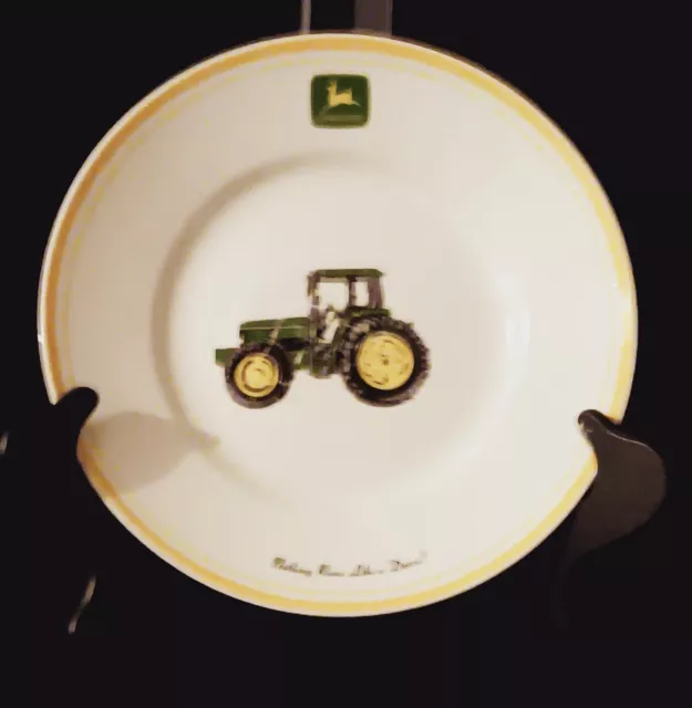 John Deere 9" in. Salad Plate By Gibson
