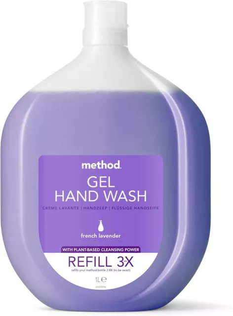 Method Method Gel Handseife - Lavendel Mine 1L-7er Pack