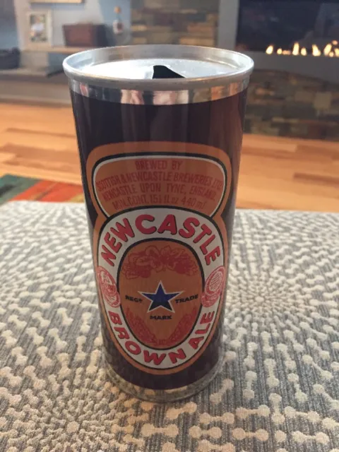 Vintage NewCastle Brown Ale Beer Can