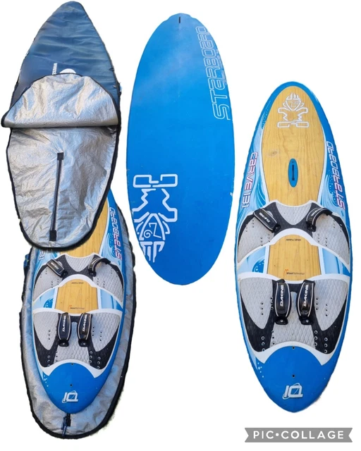 Starboard Wood Tech Carve 131 L Windsurfing Board Plus Fin Starboard Wood Tech Carve 131 L Windsurfing Board Plus Fin