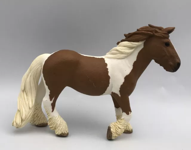 Schleich TINKER MARE Brown & White Horse Animal figure 13773