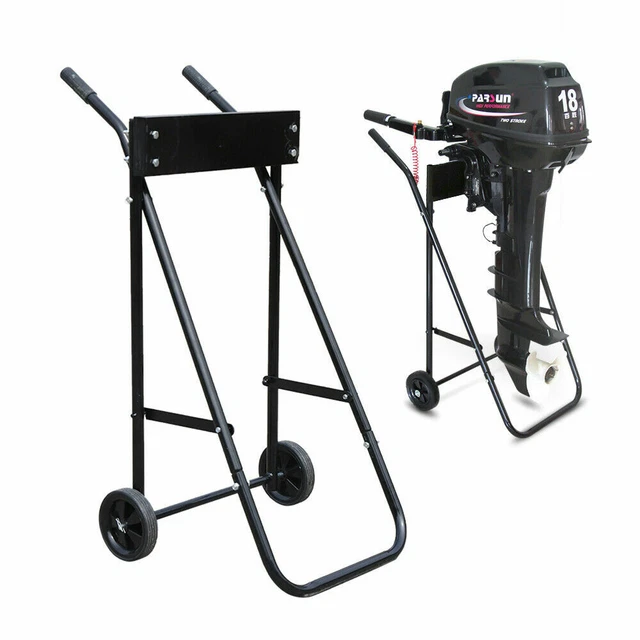 OUTBOARD ENGINE MOTOR Stand Carrier Cart Dolly Transport Trolley Heavy