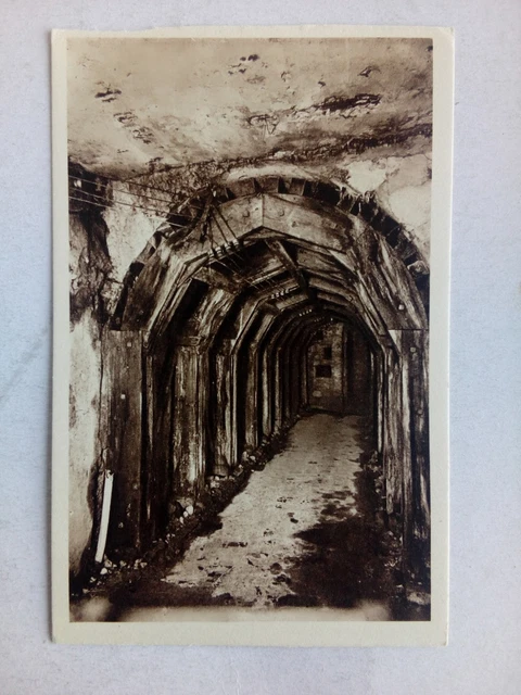 Cpa 55 FORT DE VAUX partie de la galerie centrale consolidé par les allemands