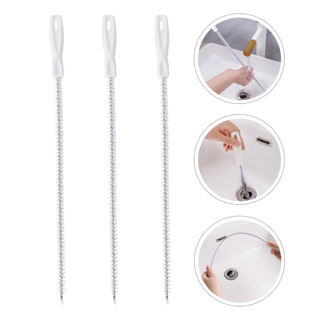 3 Pcs Portagomma Strumento Serpente Per Scovolino Scopino Per Wc Vasca