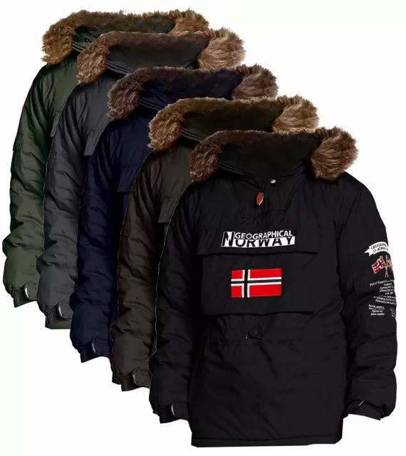 GIACCA GIUBBOTTO UOMO Geographical Norway Jacket Poncho Men