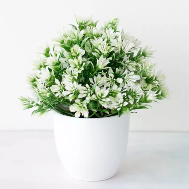 Artificial Plants Potted Dispaly Mold Exquisite Artificial Potted Flower Plastic 2