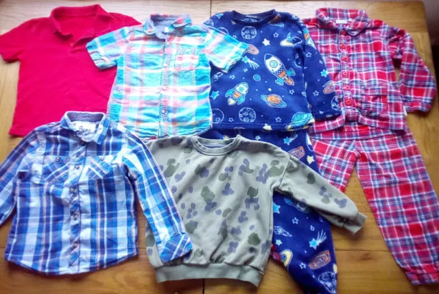 Jungen Alter 4-5 Kleidung Konvolut Inc Jojo Mama Baby & NÄCHSTES Pyjama Shirts Sweatshirt