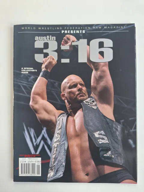 1999 Stone Cold Steve Ausin 3:16 WWF Magazine Special Collector WWE Poster