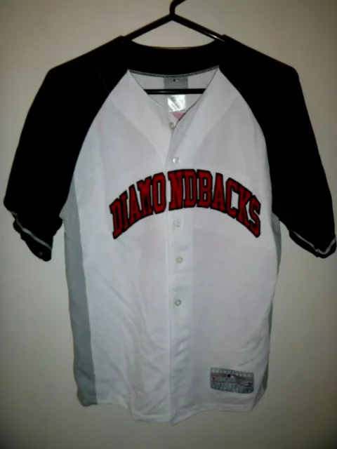 Arizona Diamondbacks Button-Up Jersey Shirt #10 Justin Upton size Boy's Large