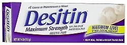 Diaper Rash Treatment Desitin Maximum Strength 4 oz. Tube Scented Cream 1/EA