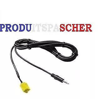 Adaptateur auxiliaire autoradio smart 451 fortwo 2 cable aux smart 2 451