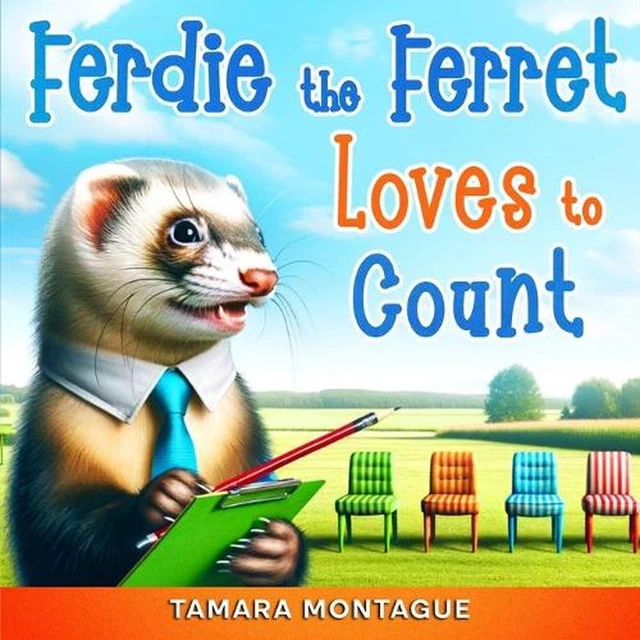 Ferdie FERDIE THE FERRET Loves to Count: Learn to Count From 1-20 With ...