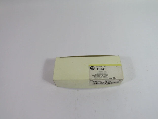 Allen-Bradley 194R-LNC4 Series B Terminal Shield  NEW