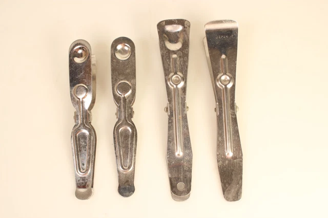 Stainless Steel Lab Tongs Photography Darkroom Japan lot of 4