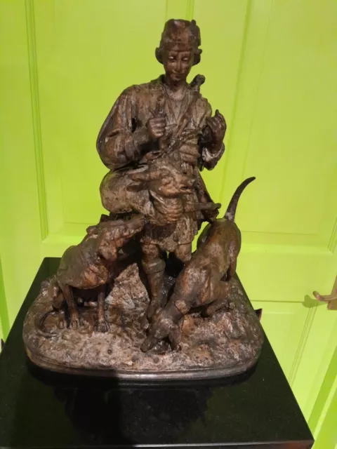 Spelter 19th Century Highlander Figure