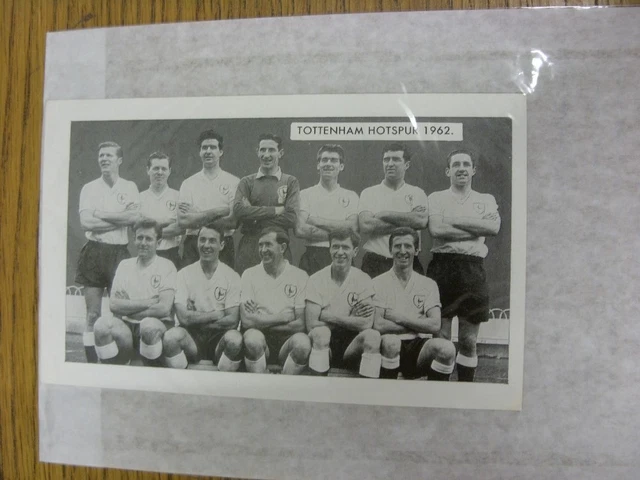 1962 Handelskarte: DC Thomson (präsentiert mit dem neuen Hotspur) - Berühmte Teams in F