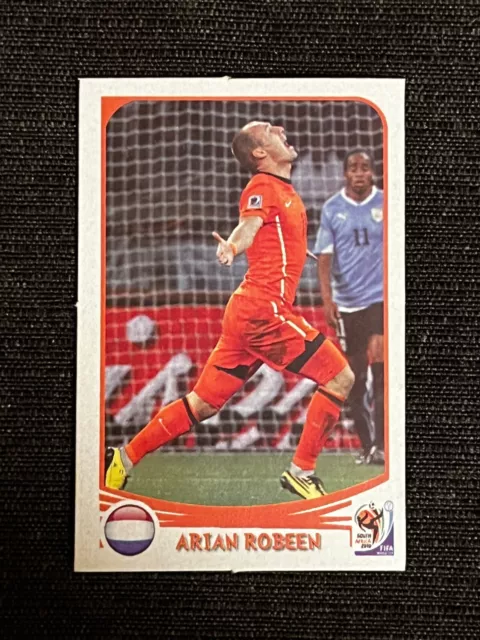 Cards Wc Africa 2010 Argentina Arjen Robben Nederland No Panini Collector