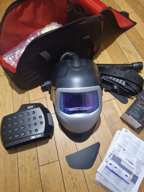 Speedglas 9100 Air Welding Helmet with Filter 9100 x and 3M Adflo 3m Bag