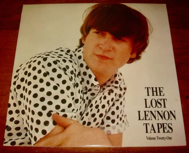 JOHN LENNON The Lost Lennon Tapes volume 21 *rare* vinyl LP excellent beatles