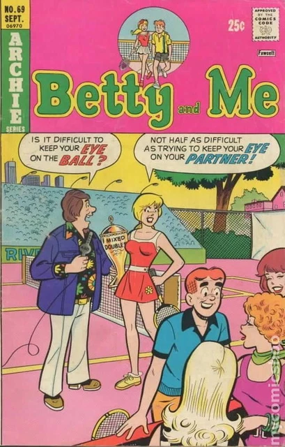 Betty and Me #69 VG 1975 Stock Image Low Grade