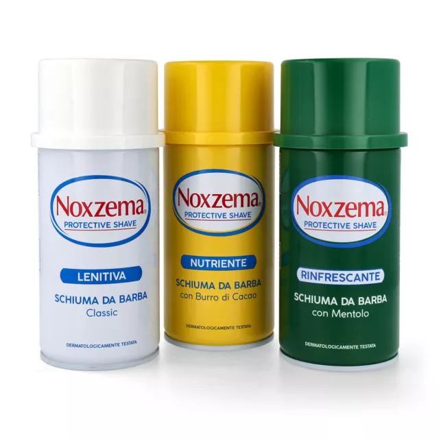 NOXZEMA Dream Set Shaving Foam 3x 300ml Dispenser