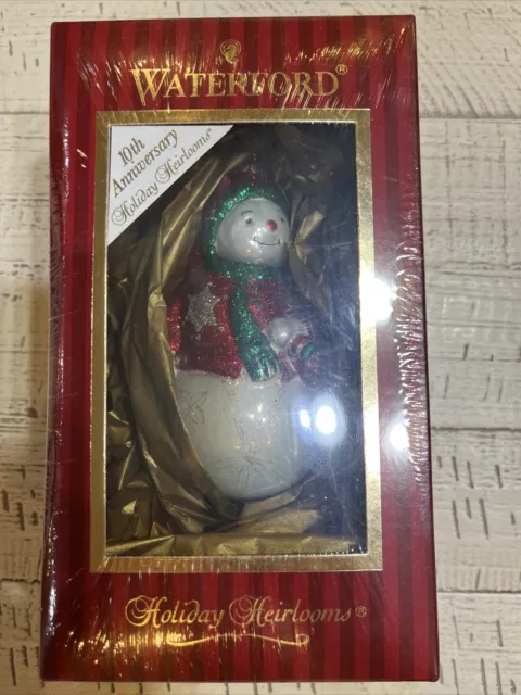 WATERFORD Holiday Heirlooms 10th Anniversary Lismore Lucy Christmas Ornament New