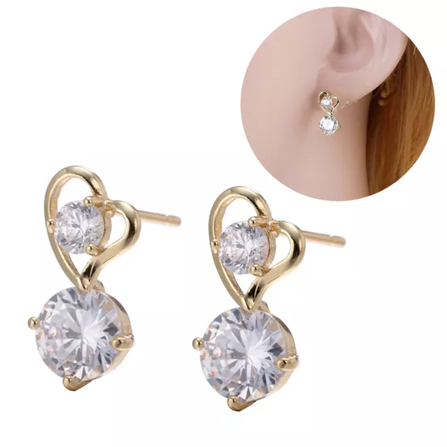 Crystal Rhinestone Drop Earring Earrings for Women Hoops Rhinestones