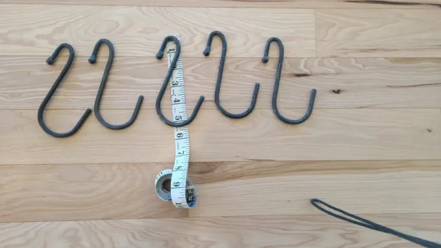 Rack Hook Hooks Iron Pot hangers Hand forged