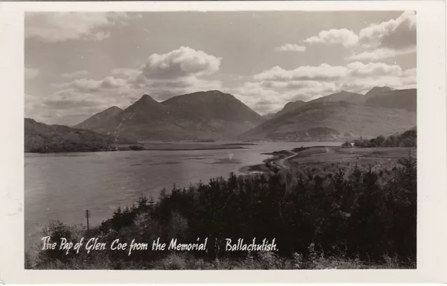 The Pap Of Glen Coe From The Memorial, BALLACHULISH, Argyllshire RP