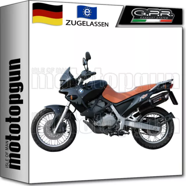 Gpr Auspuff Abe Furore Schwarz Bmw F 650 St 1993 93 1994 94 1995 95 1996 96