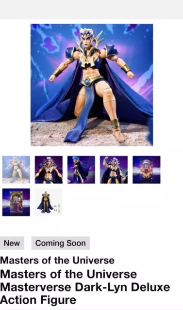 2023 Master of the Universe Masterverse Dark-Lyn Deluxe Action Figure IN HAND