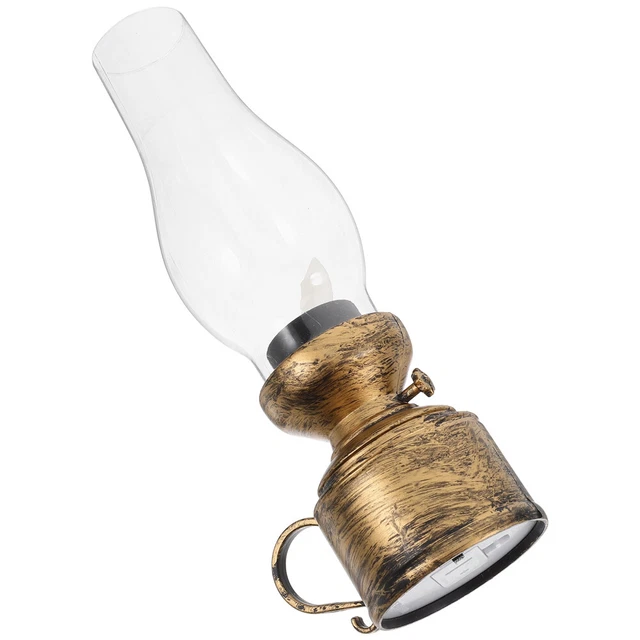 TABLE KEROSENE LAMP Oil Decoration Retro Electronic £7.68 PicClick UK