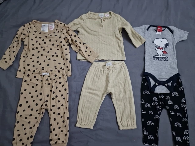 BUNDLE BABY CLOTHES 6 9 Months Zara H m Peanuts Snoopy Outfits 10.00 PicClick UK