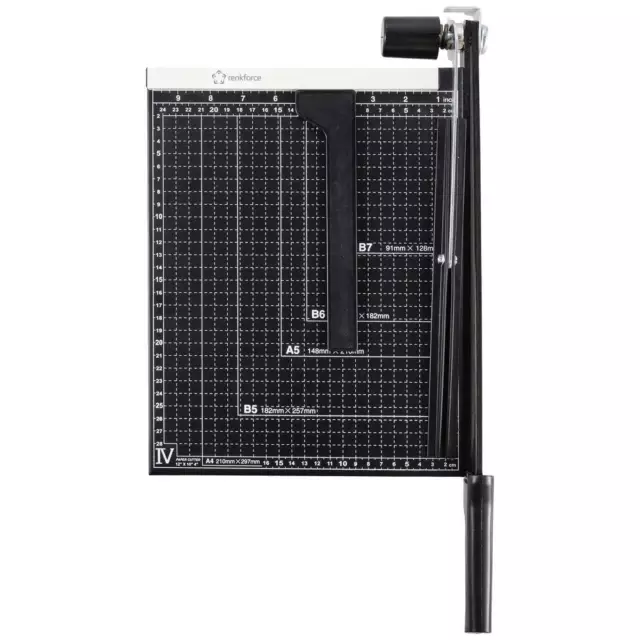 Renkforce RF-CUT-100 Hebelschneider A4 Schnittleistung A4 80 g/m²: 12 Blatt 3