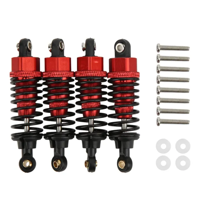 4Pcs Metal Shock Absorber Damper for 1/10 Rc Touring car Tamiya TT‑01 TT‑02 UK