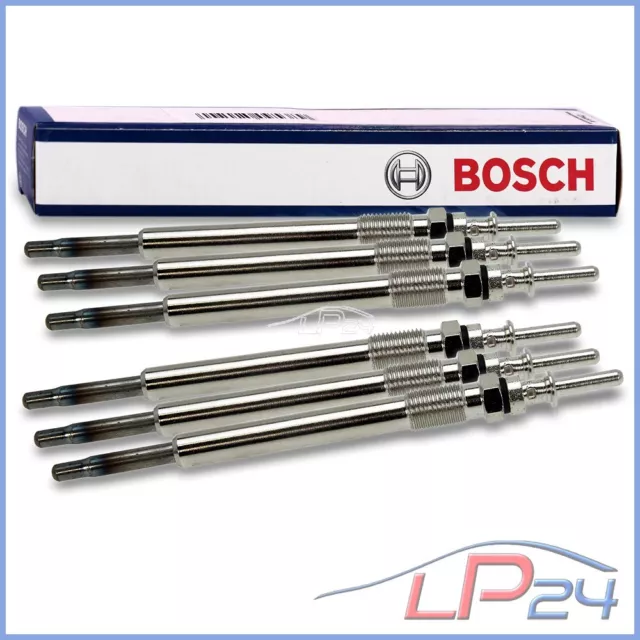 6x BOUGIE DE PRÉCHAUFFAGE BOSCH 0250403008 DURATERM POUR MERCEDES CLASSE S W221